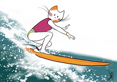 surf cat