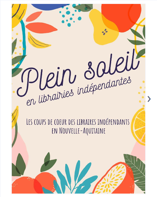 plein soleil en librairie Librairies indépendantes en Nouvelle Aquitaine 1