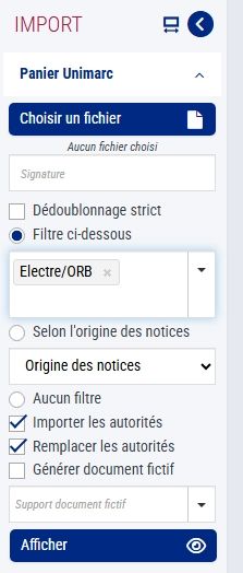 exemple module import dans orphee