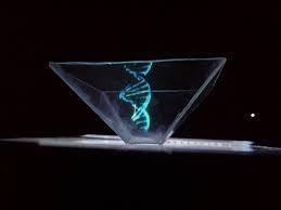 hologramme sur smartphone