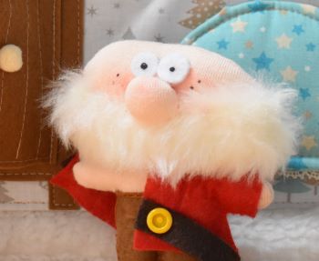 pere noel qui s habille