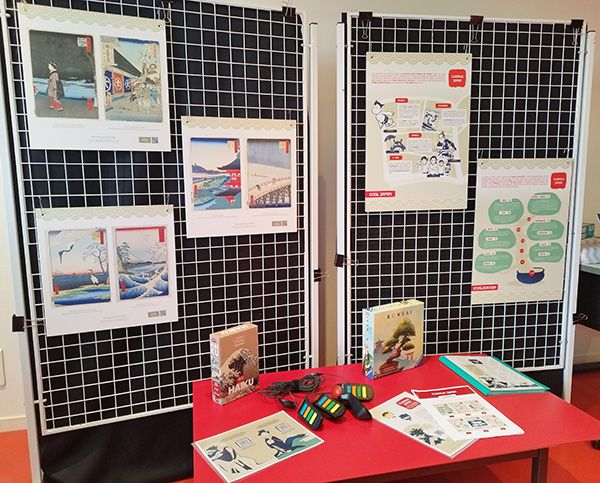 visuel expo Japon sur grilles