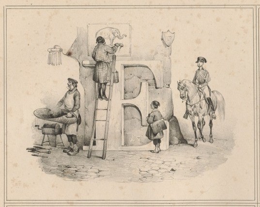Benjamin Rabier - Alphabet illustré. Livre personnalisé au prénom de l' enfant